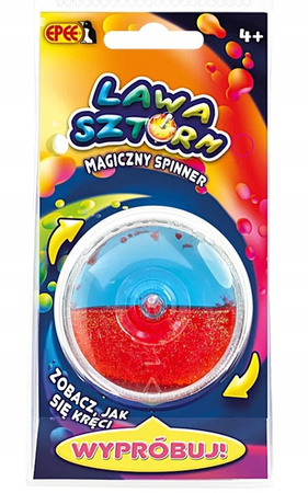 Epee EP60366 Lawa sztorm Magiczny spiner czerwono niebieski 603678