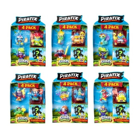 Piratix Crazy Jungle 4pack 039762