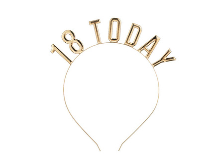 Opaska 18 Today złota 167452