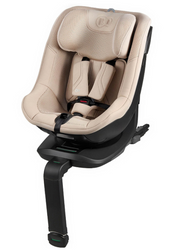 Kinderkraft I-Guard Pro I-Size 40-105 cm Beige Fotelik samochodowy obrotowy 360 929085 