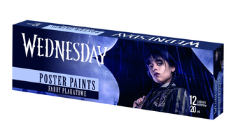 Farby plakatowe Wednesday 12kol x 20ml 213101