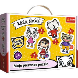 Puzzle Trefl Baby Classic Wesoła Kicia Kocia 360882