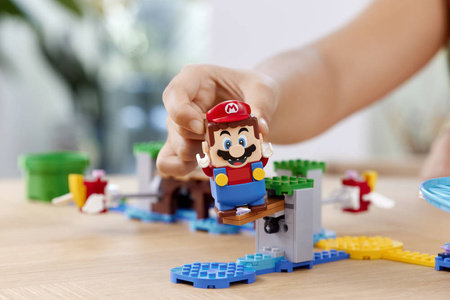 Lego 71400 Super Mario Zestaw rozszerzający Duży jeżowiec i zabawa na plaży