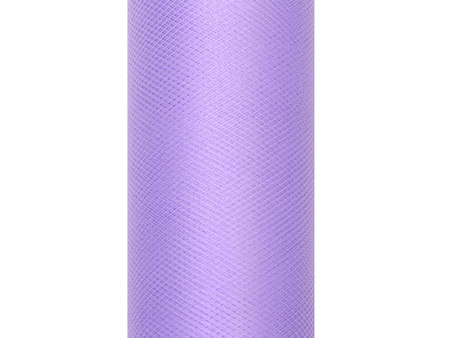 Tiul gładki, fiolet, 0,3 x 9m (1 szt. / 9 mb.)