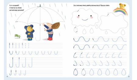 Zabawy z Felusiem i Guciem. Ćwiczymy wzory i szlaczki 142269