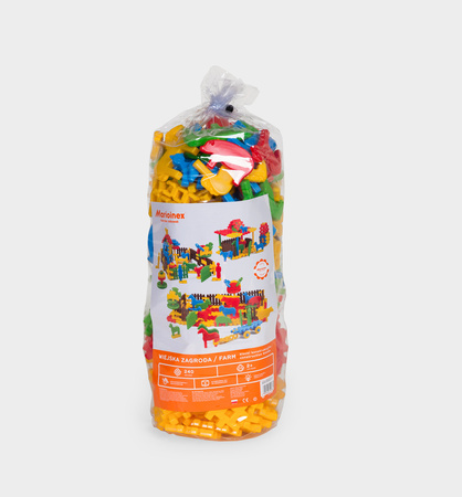 Klocki worek wiejska zagroda 240el 900864