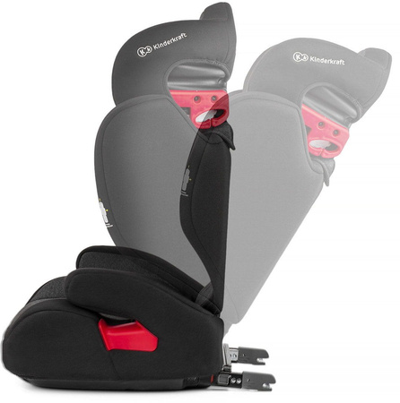 Kinderkraft xpand black fotelik samochodowy 15-36 kg