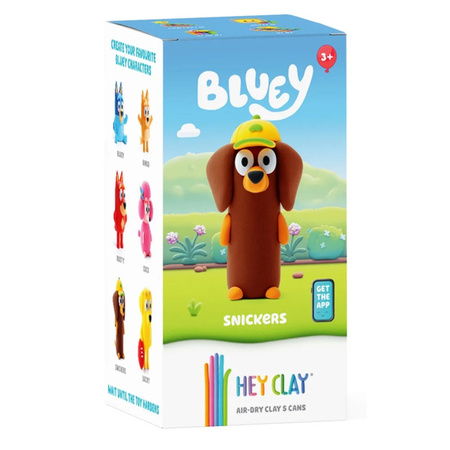Hey Clay figurka Bluey Snickers + akcesoria 5pak 245544