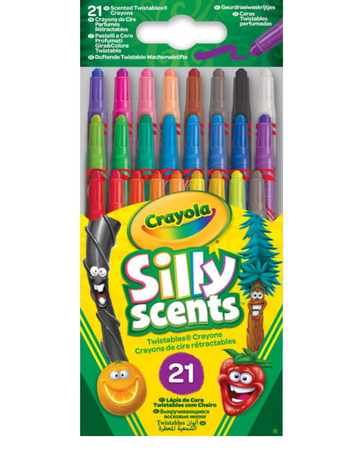 Crayola kredki świecowe wykręcane mini 21szt 096212