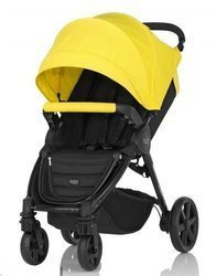 Britax B-Agile 4 Plus Cosmos Black + Daszek Sunshine Yellow