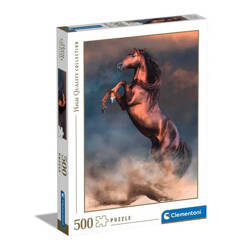 Clementoni Puzzle 500 HQ Dziki rumak 355211