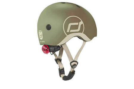 SCOOTANDRIDE Kask XXS-S dla dzieci 1-5 lat Olive 000072