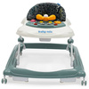Baby Mix Chodzik z kierownicą i silikonowymi kółkami szary 102169