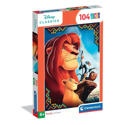 Clementoni Puzzle 104 Super Kolor The Lion King 250523