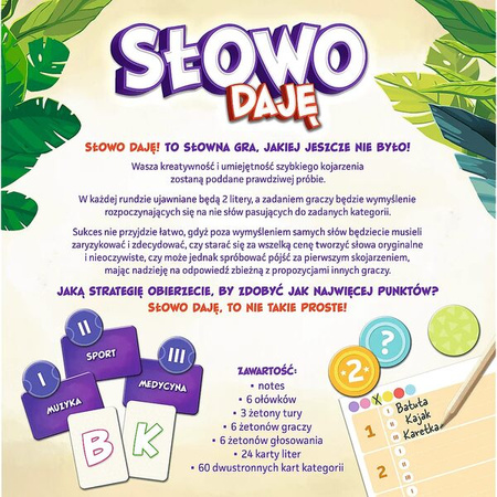 Gra Trefl Słowo daję 027075