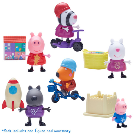 Peppa zestaw figurka + akc. 063818 