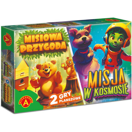 Gra rodzinna Misiowa przygoda Misja w kosmosie 027969