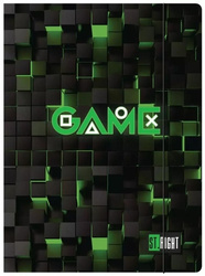 TECZKA Z GUMKĄ A4 300g STRIGHT GREEN GAME 692673