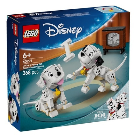 Lego 43271 Disney Classic 101 dalmatyńczyków Szczeniaczki Szczęściarz i Penny 814605