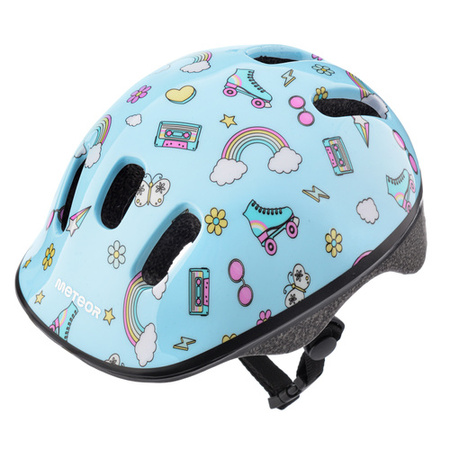 Kask rowerowy Meteor KS06 S 48-52cm Rainbow 069688