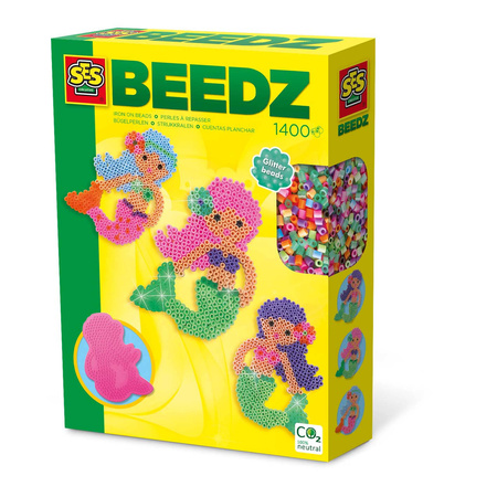 Ses Creative Koralikowe prasowanki Syrenka 1400 szt. 062125