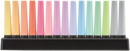 Zakreślacze stabilo boss pastel 15 sztuk z podstawka