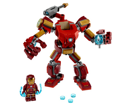 Lego 76140 marvel mech iron mana