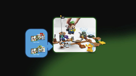 Lego 71397 Super Mario Zestaw rozszerzający Laboratorium w rezydencji Luigiego™ i Poltergust
