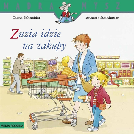 Książeczka Mądra Mysz Zuzia idzie na zakupy 657562