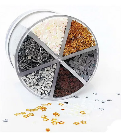 Brokatowe ozdoby do dekoracji 50g SHAKERS 273642