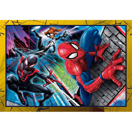 Clementoni Puzzle 4w1 Super Kolor Marvel 215157