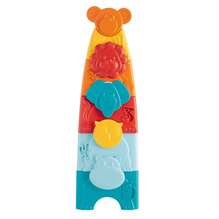 Chicco Eco+ Układanka I Wieża Zwięrzątka 2w1 164905