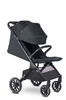 Easywalker Jackey2 XL Przestronny, samoskładający się wózek spacerowy z kołami XL Midnight Black 117011