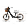 Kinderkraft Rapid 2 Bizzu Black 927890 Rowerek biegowy