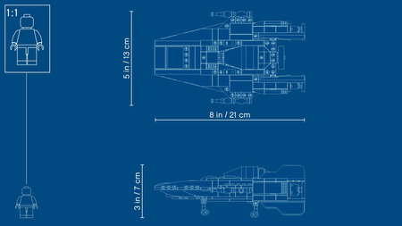 Lego 75248 myśliwiec a-wing ruchu oporu 