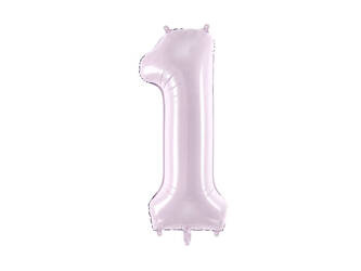 Balon foliowy cyfra 1 72cm fiolet 052536