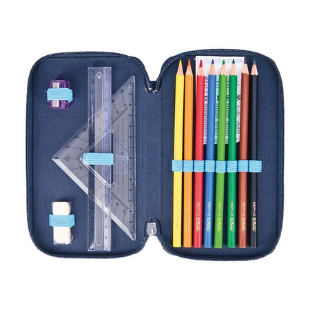 Herlitz Piórnik potrójny 31cz.Cosmic Explorer 399638