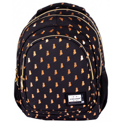 Plecak head golden effect golden kitty 159737
