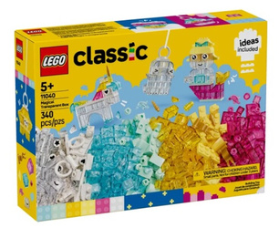 Lego 11040 Classic Magiczny zestaw z przezroczystymi klockami 822211
