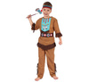 Zestaw dla dzieci Indianin Lecący Ptak (koszula,spodnie,pasek,opaska) r.130/140cm 636717