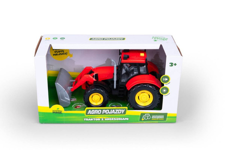 Agro pojazdy - traktor z akcesoriami 710014
