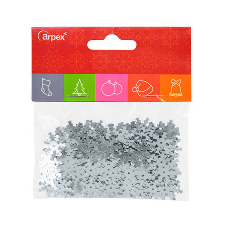 Konfetti gwiazdki srebrne 224734