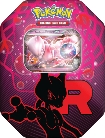 Pokémon TCG Team Rocket Tin Mewtwo ex 119680