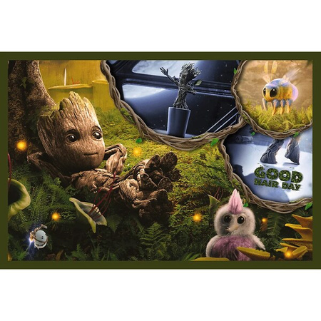 Puzzle Trefl 2x200 Ja jestem Groot Marvel 133158