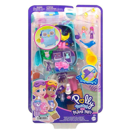 Polly Pocket HKV37 Piżama Party Sówki 109227