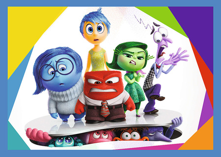 Puzzle Trefl 4W1 Emocje rządzą 346527
