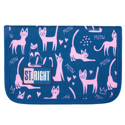 Piórnik Dwuklapkowy Bez Wyposażenia Stright Pc-03 Lazy Cats 652387