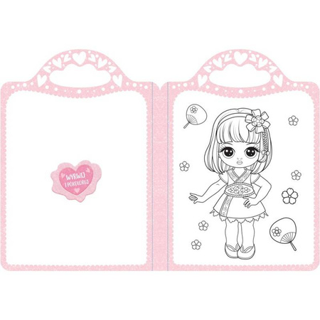 Zaczarowana kredka. Kreacje. Świat modelek. 069731