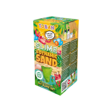 Tuban Slime Zestaw DIY & Piasek dynamiczny