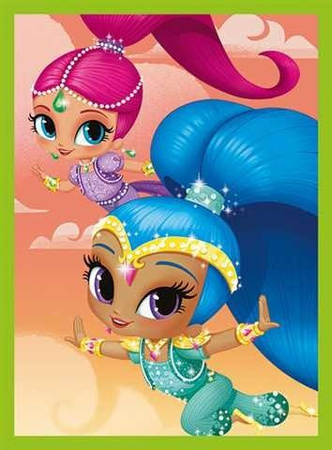 Cle układanka 12 el. Shimmer and shine 411870